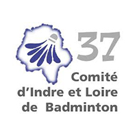 logo du comité 37 de badminton